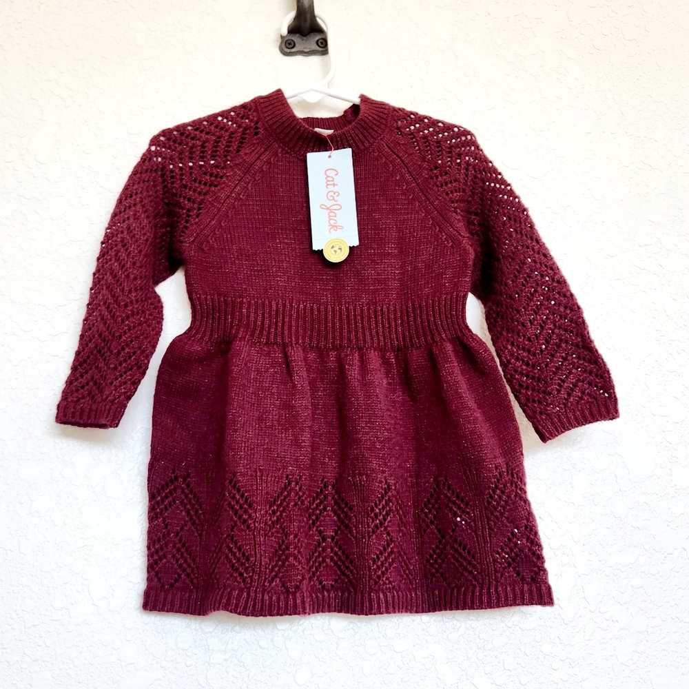 Cat & Jack Toddler Girl's Sweater Dress